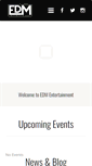 Mobile Screenshot of edmentertainment.com
